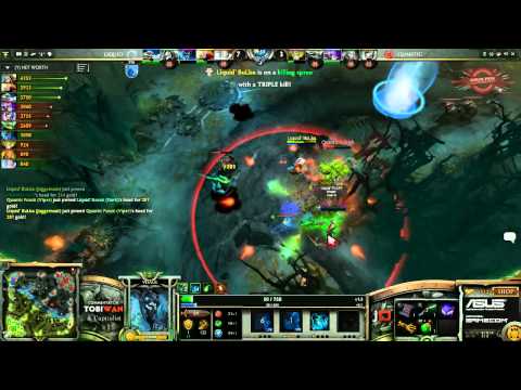Quantic Gaming vs Team Liquid Game 1   Dreamhack Summer 2013 DOTA 2  Quarter Final TobiWan