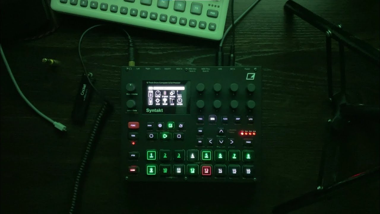 138 bpm Hypnotic Techno | Elektron Syntakt