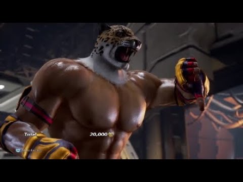 Tekken 7_ struggling vs a 3 bar wifi King...but at least he's willing to play. Player Match set.