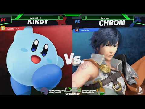 qwertz143 (Kirby) vs Botman (Chrom) - SSB India April Online Tournament