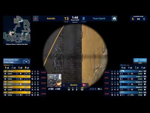 4k by Degster Astralis vs Team Spirit (IEM Katowice 2021)