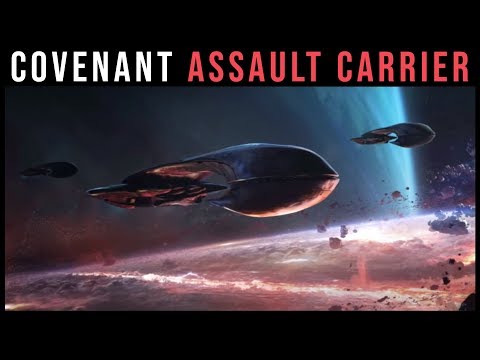 The Covenant CAS-CLASS ASSAULT CARRIER | Halo Ship Breakdown