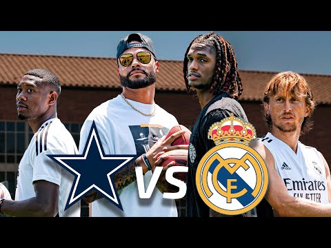 Dallas Cowboys vs. Real Madrid in ULTIMATE Skills Showdown