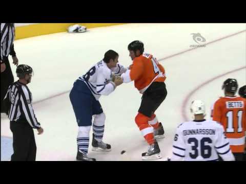 Leafs @ Flyers - Shelley Boards Boyce Fights Rosehill - 110921