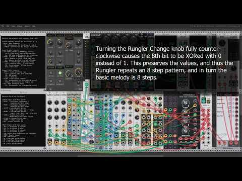 Benjolin Rungler Pattern Demo