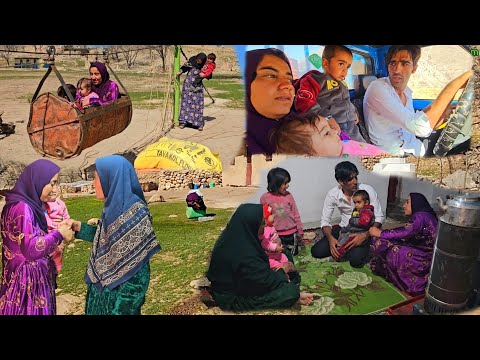 🏔️ Emotional Nomadic Journey | Cable River Crossing 🌊 Visiting Mahmoud’s Mother in the Village ❤️