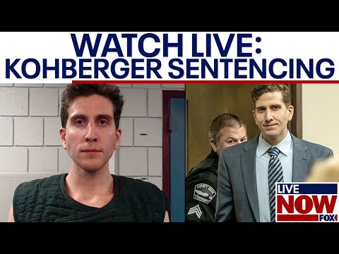 Video | WATCH LIVE: Kohberger sentencing, victims' families face Idaho killer