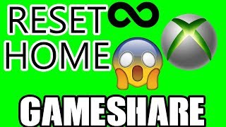 UNLIMITED GAMESHARE HOW TO MANUALLY RESET HOME XBOX