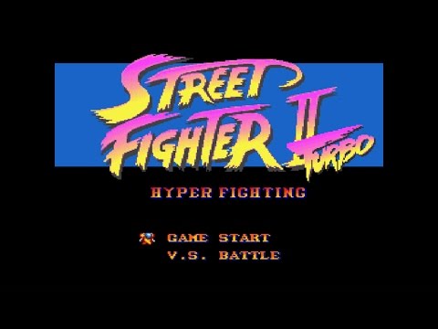 SNES - Street Fighter 2 Turbo(Ryu - Longplay)