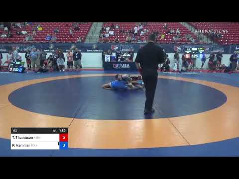 62 Lbs Rr Rnd 3 - Tyler Thompson, Kobra Kai Training Vs Peter Hammer, Texas 4669