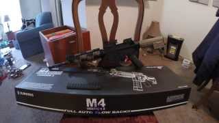 Airsoft M4 (STTi-KJ M4 gas blowback)