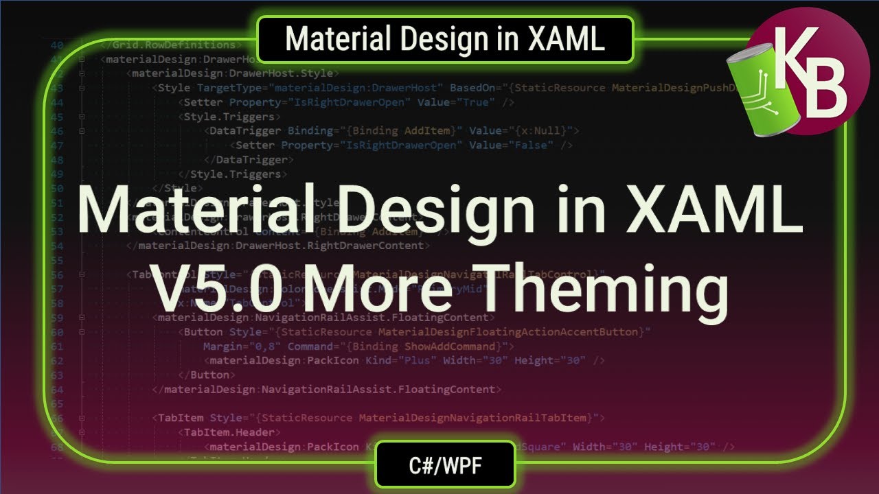 C#/WPF - More Theming
