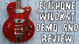 Video thumbnail for Epiphone Wildkat Guitar Demo & Review by Matt The Guitar Guy