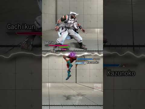 A Clean Round From Gachikun Rashid ➤ Gachikun (Rashid) vs Kazunoko (Cammy) 🔥 #streetfighter6