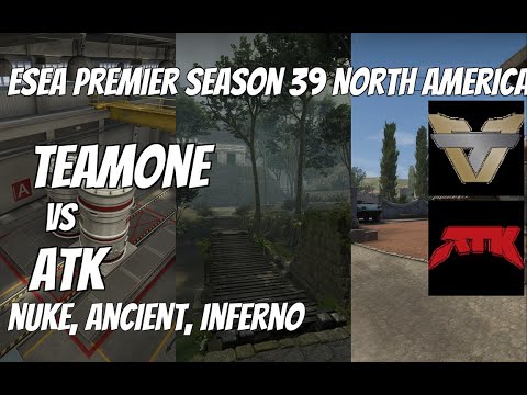 TeamOne vs ATK Highlights /  at ESEA Premier Season 39 North America