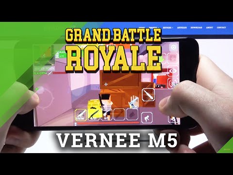 Gaming Test of Grand Battle Royale on Vernee M5 – High Quality Settings