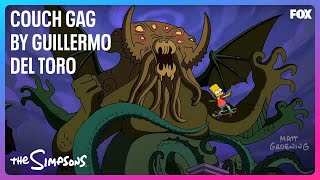 Treehouse Of Horror XXIV Couch Gag By Guillermo Del Toro | Season 26 | THE SIMPSONS