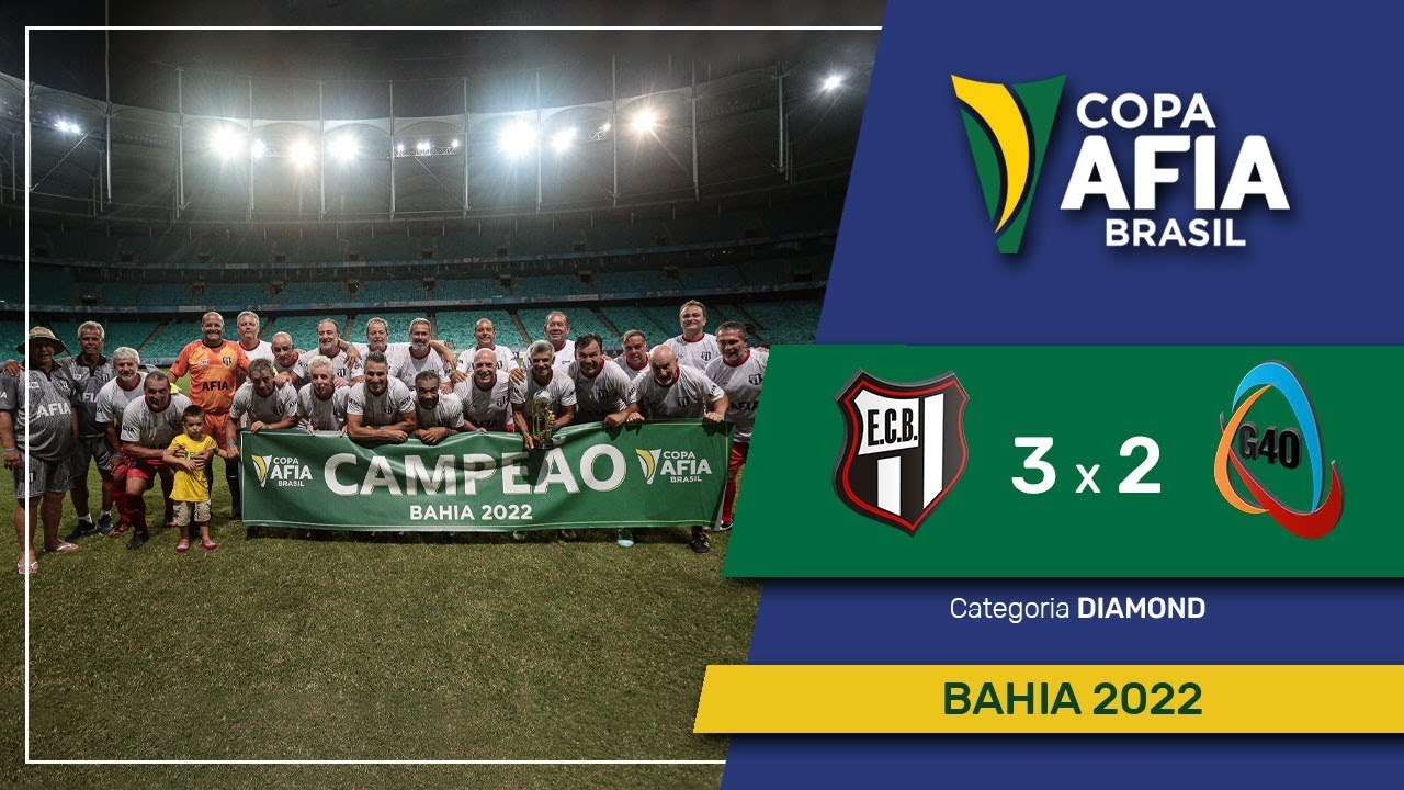 Final – Copa AFIA Brasil – Bahia 2022 – Banespa x G40 – Diamond 60+