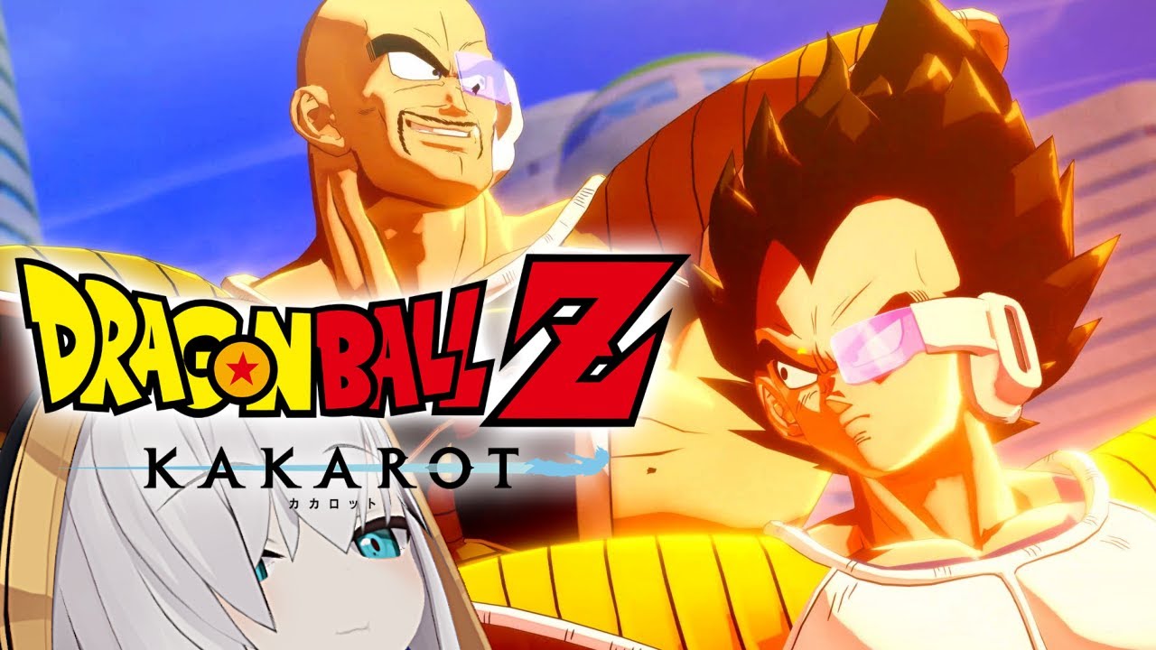 #02【ドラゴンボールZ:KAKAROT 完全初見】激しき死闘!絶望を呼ぶ二人のサイヤ人!【アルス・アルマル/にじさんじ】