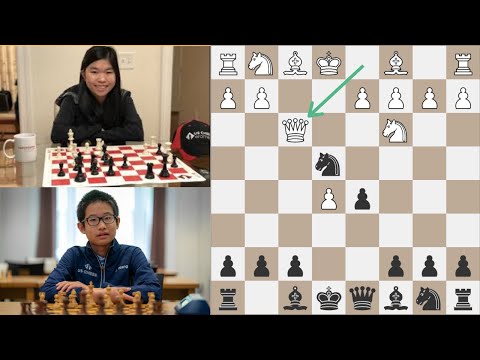 The New Vienna with Qf3!? | Carissa Yip versus Justin Wang Southwest Open 2019 | GM Molton