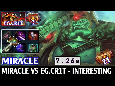Miracle [Wraith King] Miracle VS EG.Cr1t - Interesting [7.25 dota 2] I VN DOTA 2 TV