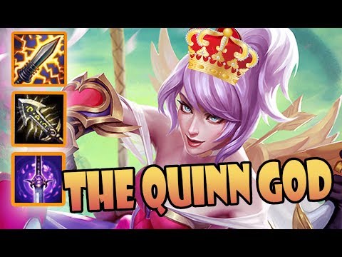When Quinn Become God ►Oh My Fu**en Jesus Quinn Carry ALL GAME | LOL S7