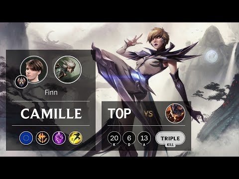 Camille Top vs Rumble - EUW Challenger Patch 9.24