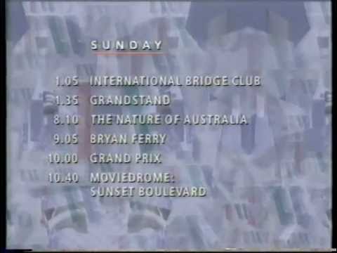 BBC 2 WALES CLOSEDOWN.