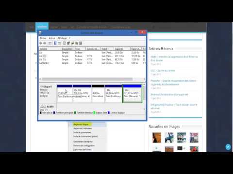 comment augmenter partition disque dur