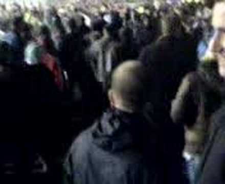 rellen Fc Zwolle - De Graafschap in Oosterenk stadion rellen