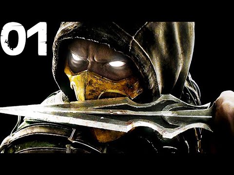 MORTAL KOMBAT 10 STORY - Part 1 - MY FIRST TIME PLAYING