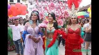 Lesbian Gay Bisexual Transgender Pride Parade ||  तेस्रो लिङीहरुको गाइजात्रा || Nepal Tourism TV