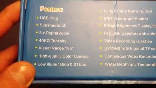 Камера для рыбалки rivotek dvr lq-5025d