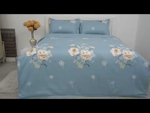 Постільний євро комплект фланель фірми Daguanyuan