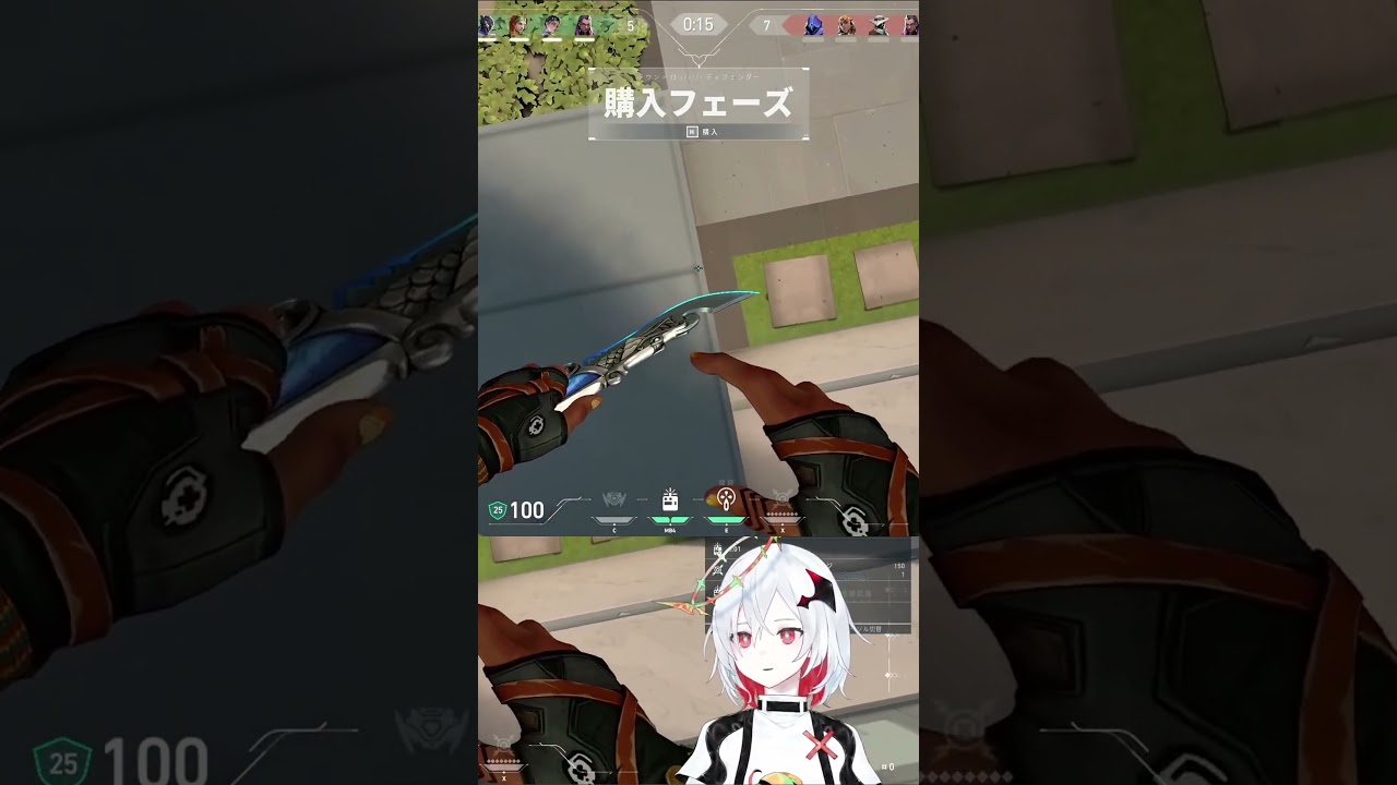 犬キャンセル界隈の神クリップ撮れたのに立ち位置部分で亀ラップしてて今鬱  #shorts  #valorant #valorantclips  #vtuber #ミラ  #valorantクリップ