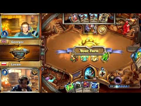Georgec vs Loyan (Bo5) | Europe Spring Preliminary 2016 Day 1 | Hearthstone Esports TV Cha