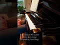 Piano improv solo (from Paul Bley)