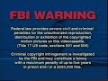 FBI Copyright Warning 30