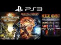 All Mortal Kombat Games On PS3