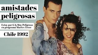 Polémica actuación de Amistades Peligrosas en el programa Martes Trece de Chile 1992