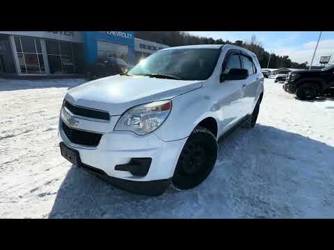 2013 Chevrolet Equinox FWD 4dr LS in White for sale at Boyer Chevrolet Buick GMC Bancroft in Bancroft, ON