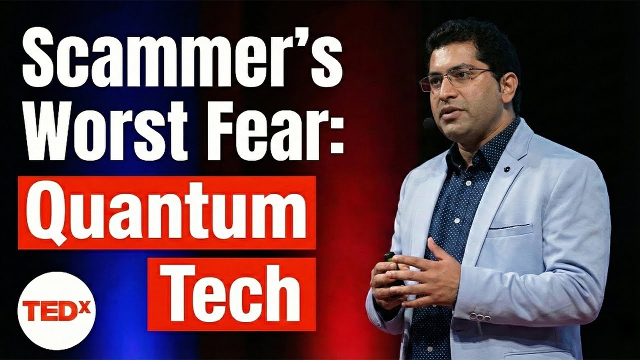 The Quantum Trick that Scammers Fear the Most | Prof. Bhaskar Kanseri | TEDxIITDelhi