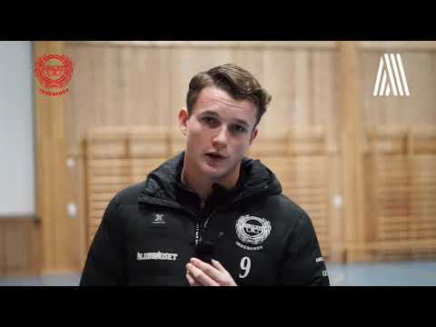 Försnack med Albin Rommeskog inför IBK Lund Elit