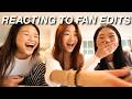 HA SISTERS REACT TO FAN EDITS VIRAL MOMENTS Omg