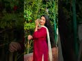 Beautiful Girl Attitude Looking Red Churidar Reels Video Youtube Shorts