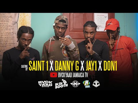 DANNY G | JAY1 | DON1 | SAINT1 FREESTYLE | IN DI BOOTH | BVCKYAAD JAMAICA TV