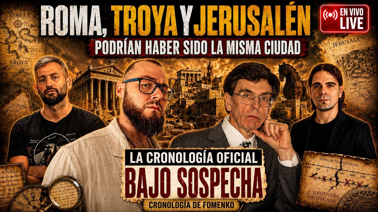 La cronología oficial bajo sospecha: Roma, Troya y Jerusalén podrían haber sido la misma ciudad