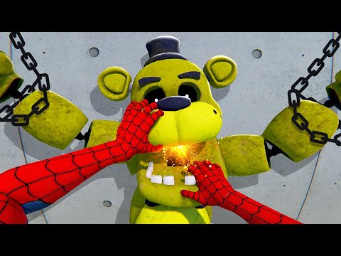 DISMEMBERING Golden Freddy from FNAF - Bonelab VR Mods