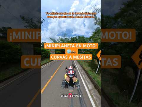 ¡EFECTO MINIPLANETA EN MOTO! 🌐🏍️ Trocha + curvas espectaculares vía Mesitas del Colegio 🇨🇴 |
