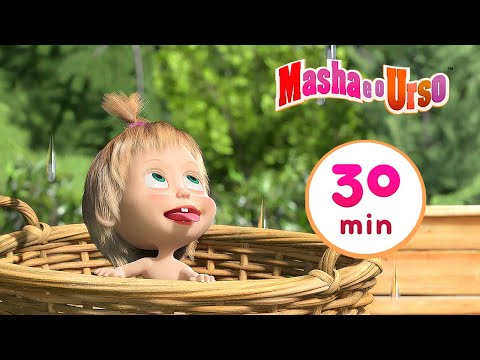 Masha e o Urso - 🐷 Dia de Lavar a Roupa 🧺 Compilação 9 🎬 30 min